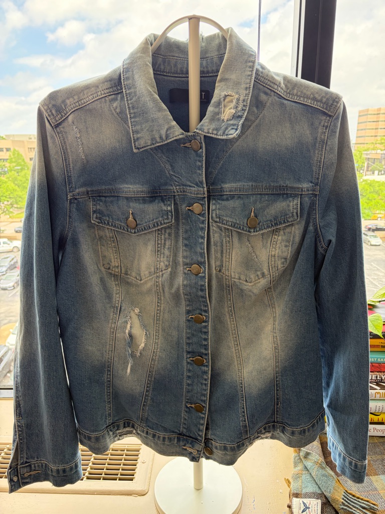Kut From The Kloth Light Blue Denim Jacket